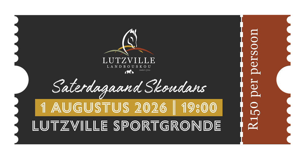 Skoudans | 1 Augustus 2026 (19:00)