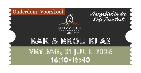 Bak & Brou Vrydag (Voorskool)
