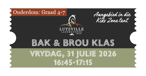 Bak & Brou Vrydag (Gr. 4-7)
