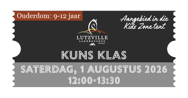 Kuns Klas Saterdag (9-12 Jaar)