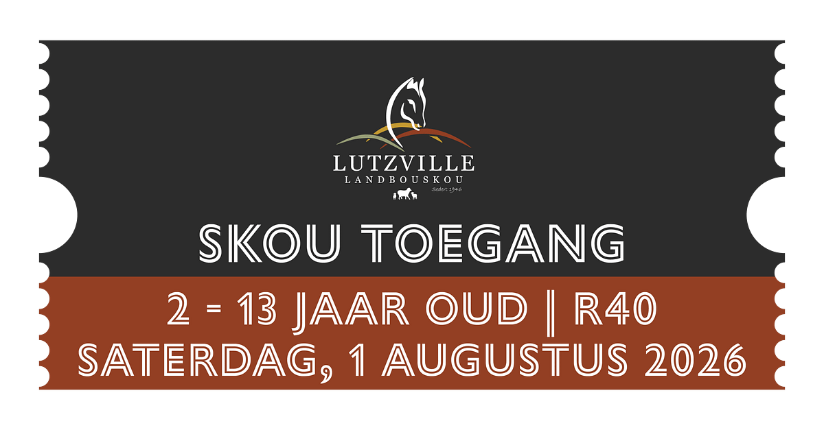 Skou Toegang (2-3 Jaar) | 1 Augustus 2026